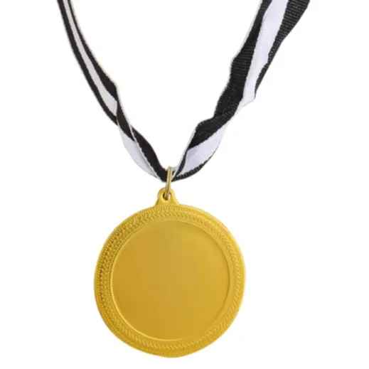 Iron Medal & Ribbon Gold Front
